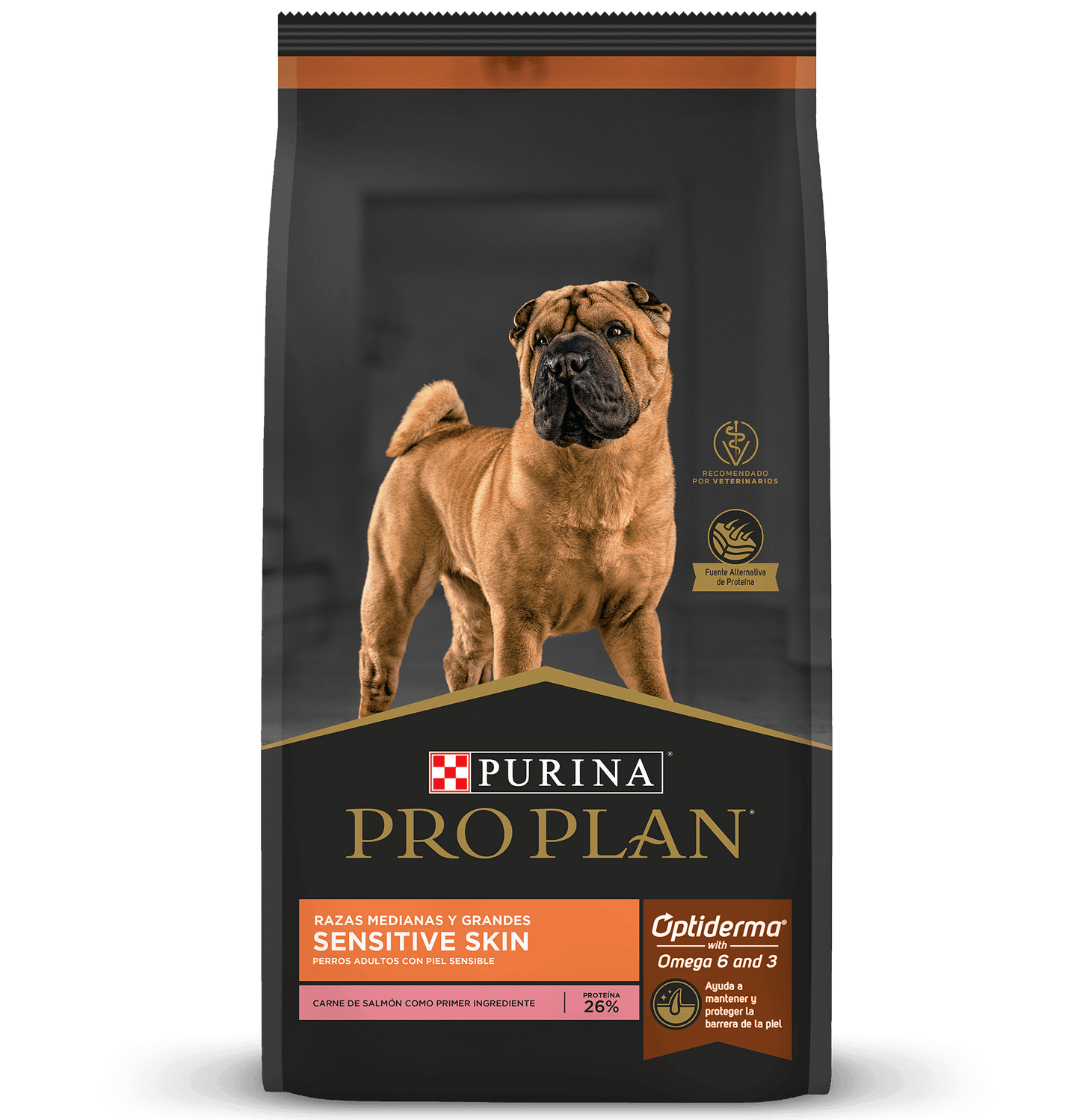 Alimento para Perro Raza Mediana y Grande Pro Plan Dog Sensitive Salmon Skin 12 Kg
