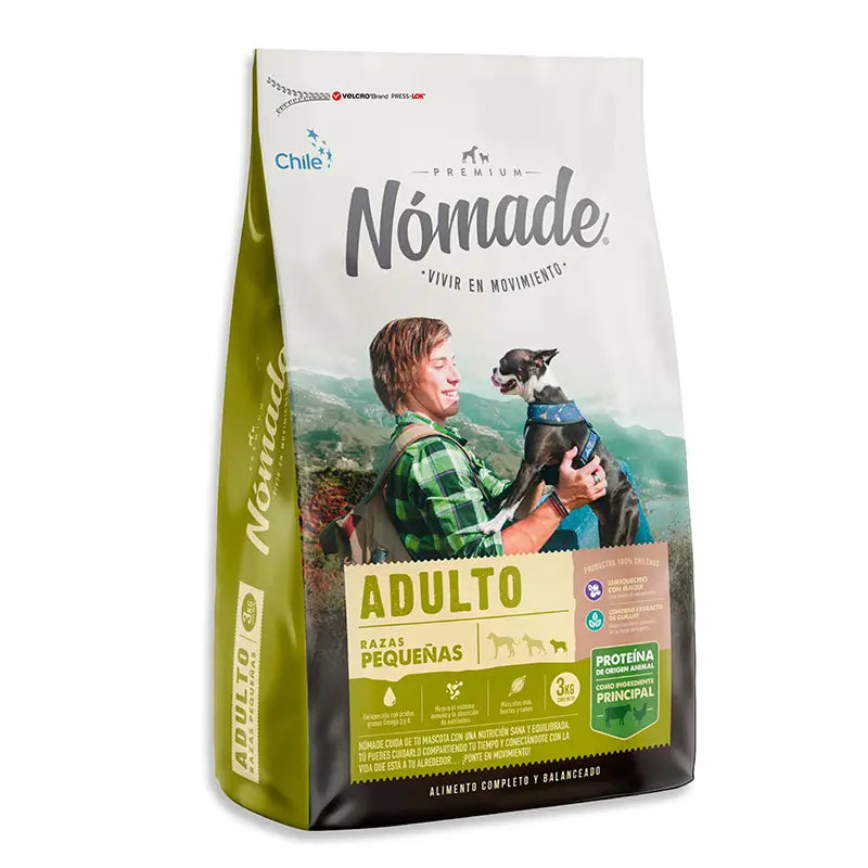 Alimento para Perro Nómade Adulto Razas Pequeñas 3 Kg