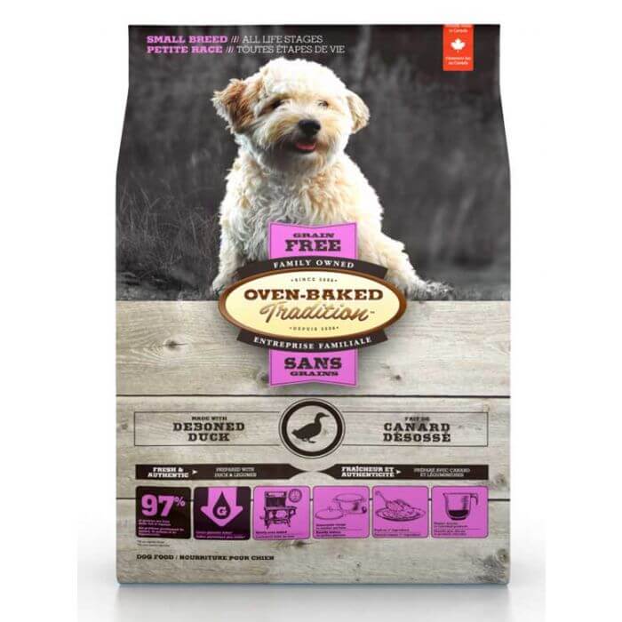 Alimento para Perro Razas Pequeñas 2,27kg Oven Baked Tradition Grain Free- Pato