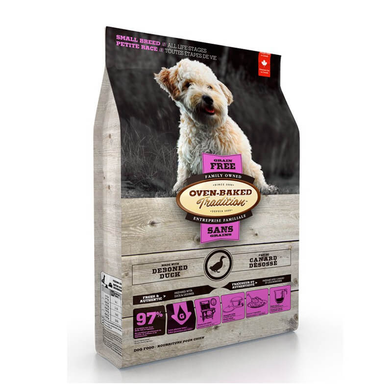 Alimento para Perro Razas Pequeñas 2,27kg Oven Baked Tradition Grain Free- Pato