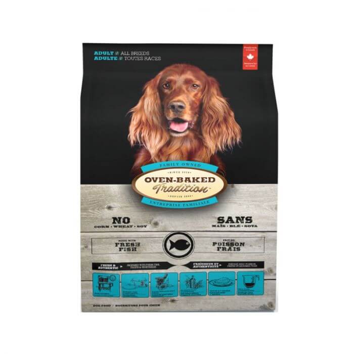 Alimento para Perro 11,34 kg Oven Baked Tradition Adult All Breeds - Pescado