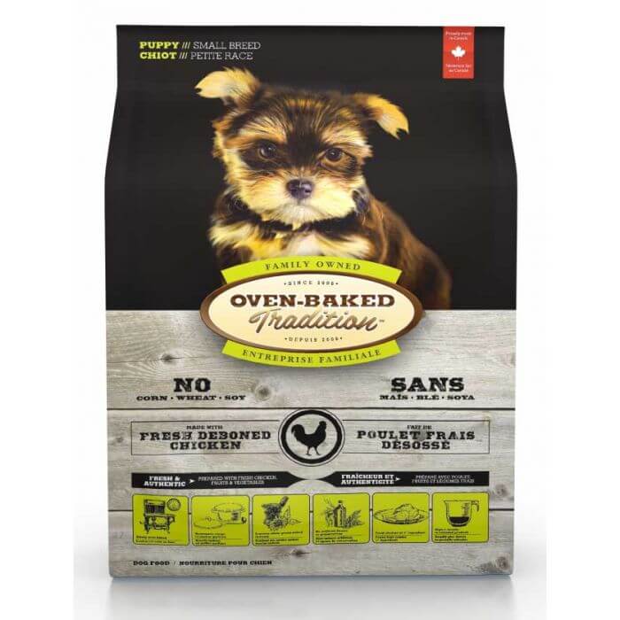 Alimento para Perro 2,27 kg Oven Baked Tradition Cachorro Razas Pequeñas -Pollo