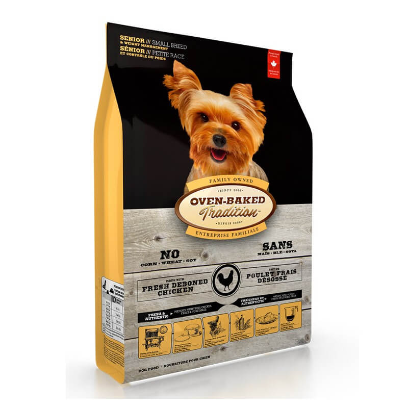 Alimento para Perro 2,27 kg Oven Baked Tradition Senior & Weight Razas Pequeñas - Pollo