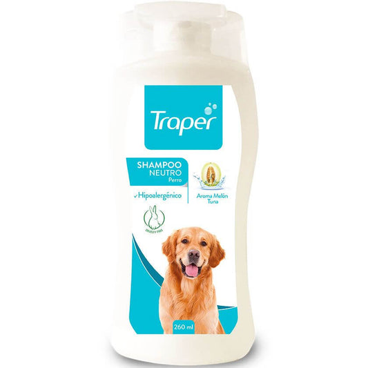 Shampoo Hipoalergénico para Perro  260cc - Traper