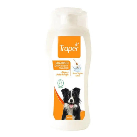 Shampoo para perro Extra Brillo y Suavidad  260ml - Traper