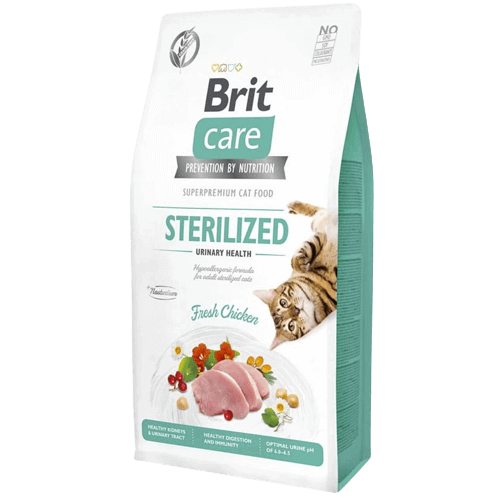 Alimento para Gato Brit Care Sterilised Urinary 2 Kg