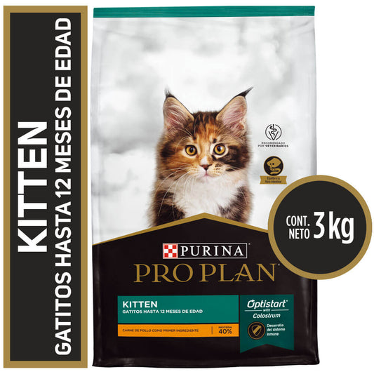 Alimento para Gato Pro Plan Cat Kitten 3 Kg