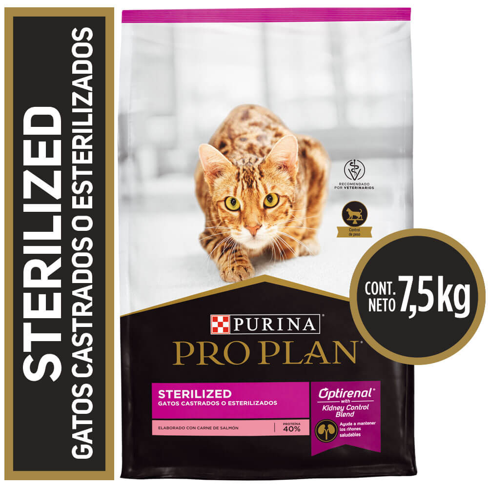 Alimento para Gato Pro Plan Cat Sterilized 7,5 Kg
