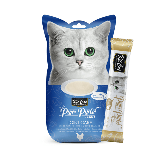 Kit Cat PurrPuree PLUS Pollo (4x15g) - Joint Care