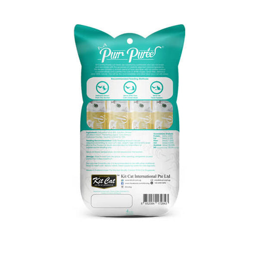 Kit cat PurrPuree Atún y Fibra (4x15g) - Hairball
