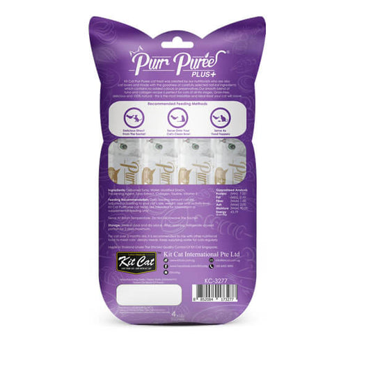 Kit Cat PurrPuree PLUS Atún (4x15g) - Collagen Care
