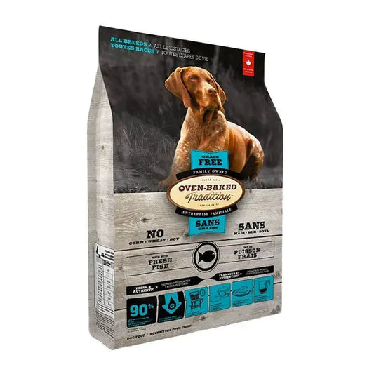 Alimento para Perro 11,34 kg Oven Baked Tradition Grain Free - Pescado