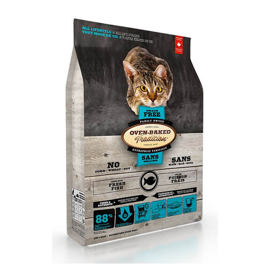 Alimento para Gatos 4.54 Kg Oven Baked Tradition Grain Free - Pescado