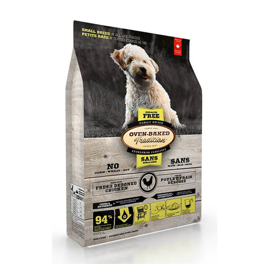 Alimento para Perro Razas Pequeñas 2,27kg Oven Baked Tradition Grain Free- Pollo