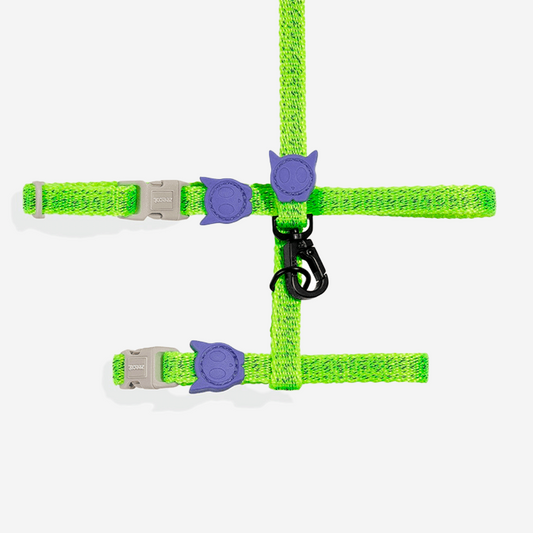Arnés para Gato con Correa Nox Lumen Talla única
